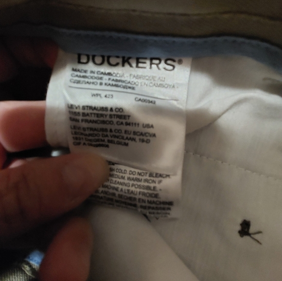 Dockers big&tall classic fit pants nwt size  W48 L34 - Picture 3 of 6